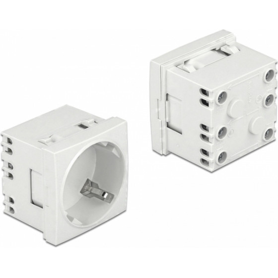 DeLock Module ������ �������� Easy 45 45�, 45x45mm, 10��� - (81324)