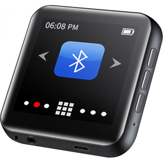 Ruizu MP3 Player M4 �� �����, 1.8'', 16GB, BT, �������� �����, ����� - (M4-16GB)