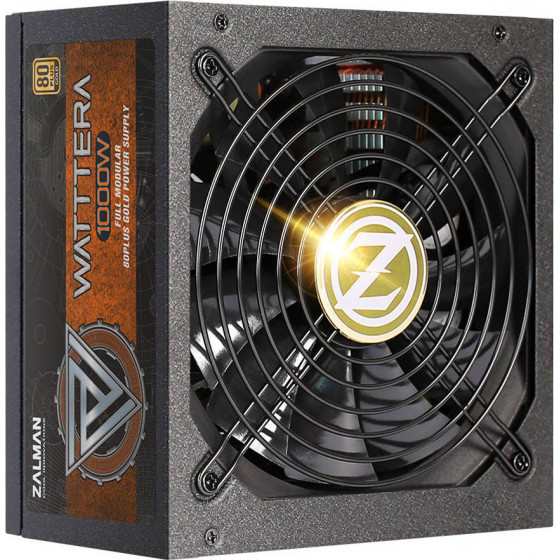 Zalman ����������� Watttera 1000W Active PFC, 80 Plus Gold - (ZM1000-EBTII)