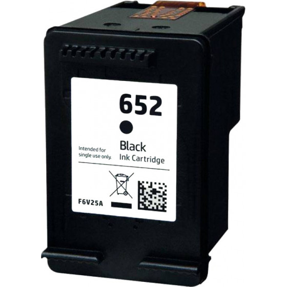 Premium ������� Inkjet ��� Hp 652 XL, 14ml, Black - (INK-H652XLB)