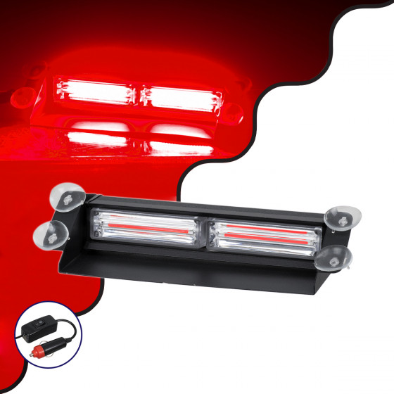 GloboStar PRO Series ����� �������� �� ��������� �������� ��� �������� �������� ������������� ��� ���������� & ������� 13 ������������ �������� STROBE LED CREE CXB COB 18W DC 10-30V IP20 ������� - (85112)