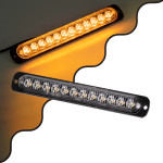 GloboStar PRO Series ����� �������� �������� ������ �������� ��� ���������� & ������� 10 ������������ �������� STROBE LED SMD 3030 15W DC 12-24V ��������� IP65 ��������� - (85269)
