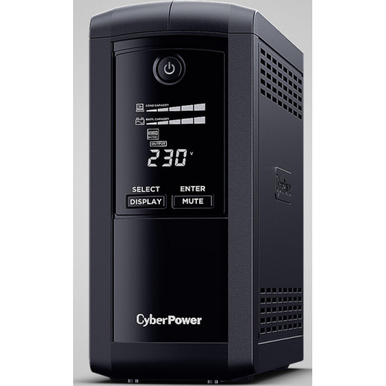 CYBERPOWER UPS VALUE PRO 1000VA GREEN POWER - (VP1000ELCD)