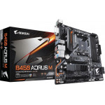 GIGABYTE MOTHERBOARD AM4 ,MATX - (B450 AORUS M)