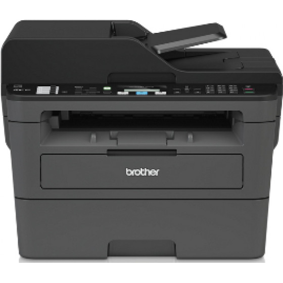 BROTHER MFP LASER MONO P/C/S/F, A4, 30ppm, 1200x1200 dpi, 64MB, 15.000P/M, USB/NETWORK/WIRELESS, DUPLEXER, 3YW. - (MFC-L2710DW)