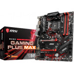 MSI MB SOCKET AMD AM4, CS AMD B450, 4 DIMM SOCKETS DDR4, DVI-D/HDMI, LAN GIGABIT, ATX, 3YW. - (B450 GAMING PLUS MAX)