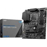 MSI MB SOCKET INTEL LGA1700 12th GEN, CS INTEL Z690, 4 DIMM SOCKETS DDR4, DP/HDMI, LAN INTEL 2.5G, ATX, 3YW. - (PRO Z690-P DDR4)
