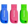 Sandisk SDCZ50C-016G-B46T Cruzer Blade Usb Flash Drive 3-Pack 16GB