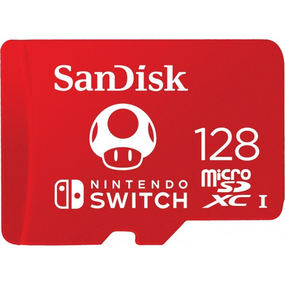Sandisk SDSQXAO-0128G-Gnczn Ultra 128GB 100MB/s For Nintendo