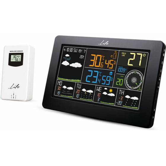 LIFE OCEANIC SMARTWEATHER Wi-Fi WEATHER STATION WITH WIRELESS OUTDOOR SENSOR - (221-0063)