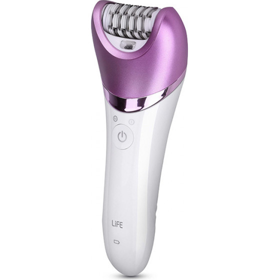 LIFE VELVET CARE EPILATOR WITH DETACHABLE HEAD, PINK COLOR - (221-0115)