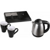 LIFE WELCOME HOTEL TRAY FOR HOTELS WITH 1.2L INOX WATER KETTLE AND 2 CERAMIC CUPS - (221-0111)