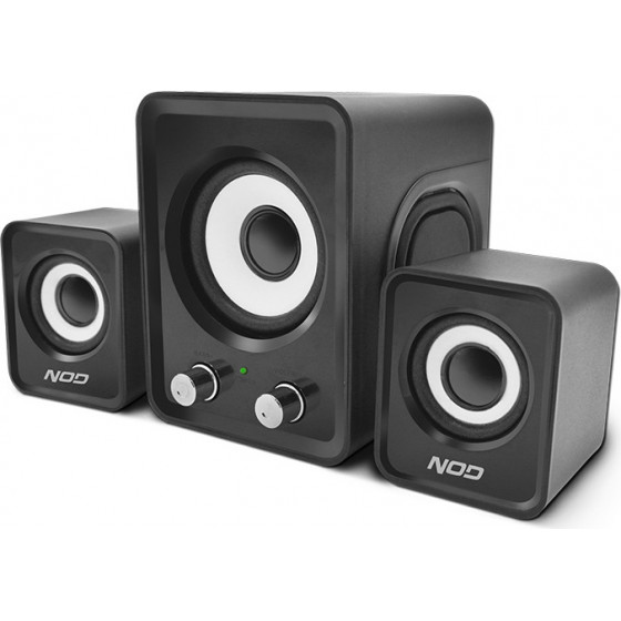 NOD BASE.2.ONE 11W SPEAKER 2.1, BLACK COLOR - (141-0077)