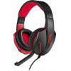 NOD GROUND POUNDER GAMING HEADSET, BLACK WITH RED LED - (141-0056)