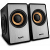 NOD SIDE FX 6W SPEAKER 2.0, BLACK/SILVER COLOR - (141-0076)