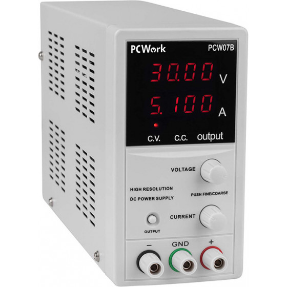 PCWork PCW07B DC POWER SUPPLY 220VAC/50Hz