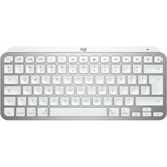 Logitech Keyboard Wireless Mx Keys Mini Illum Mac Grey - (920-010526)