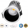 GloboStar MICRO-B ������� LED Spot Downlight TrimLess �6cm 7W 910lm 38� AC 220-240V IP20 �6 x �7.8cm - ��������� - ����� �� ����� �������� - ������ ����� 4500K - Bridgelux COB - 5 Years Warranty - (60240)