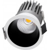 GloboStar MICRO-B ������� LED Spot Downlight TrimLess �6cm 7W 910lm 38� AC 220-240V IP20 �6 x �7.8cm - ��������� - ����� �� ����� �������� - ������ ����� 4500K - Bridgelux COB - 5 Years Warranty - (60240)