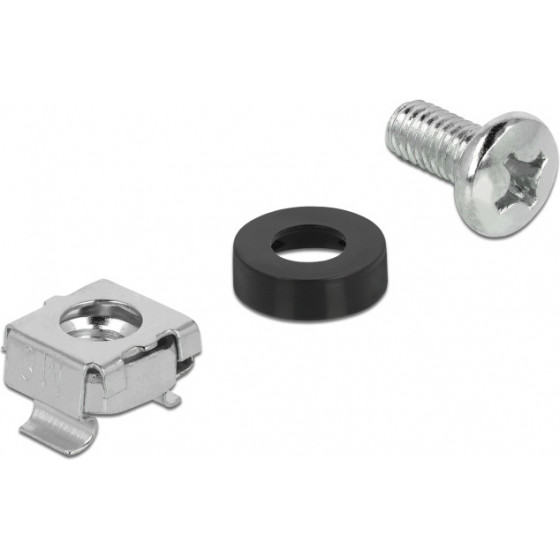 DeLock ��� ����� �� ��������� ��� rack, M6/16mm, 20��� - (42420)