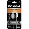 Duracell ������� �������� Usb 2.0 Braided Kevlar Usb A To Mfi Lightning 1m ����� - (USB7012W)