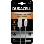 Duracell ������� �������� Usb 2.0 Braided Kevlar Usb A To Mfi Lightning 2m ����� - (USB7022W)