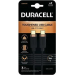 Duracell ������� �������� Usb 3.2 Braided Kevlar Usb C �� Usb C 1m ����� - (USB7030A)