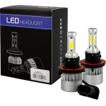 M-Tech H13 H/L 10 36V 6.500K 10.000lm 80W Cob Led Epistar 1021 C6 Kit �� ������������ - 2 ���. - (LSC13)