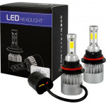 M-Tech HB5 9007 H/L 10 36V 6.500K 10.000lm 80W Cob Led Epistar 1021 C6 Kit �� ������������ - 2 ���. - (LSC9)