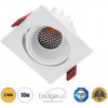 GloboStar LEO-Sq ������� Led Spot Downlight Trimless �8.5x�8.5cm 10W 1250lm 38� Ac 220-240V IP20 �8.5 x �8.5 x �6.6cm - ��������� - ��������� - ����� & Anti-Glare Honeycomb - ����� ����� 2700K - Bridgelux Cob - 5 Years Warranty - (60291)