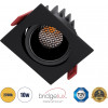 GloboStar LEO-Sq ������� Led Spot Downlight Trimless �8.5x�8.5cm 10W 1250lm 38� Ac 220-240V IP20 �8.5 x �8.5 x �6.6cm - ��������� - ��������� - ����� & Anti-Glare Honeycomb - ����� ����� 2700K - Bridgelux Cob - 5 Years Warranty - (60293)