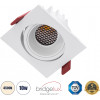 GloboStar LEO-Sq ������� Led Spot Downlight Trimless �8.5x�8.5cm 10W 1300lm 38� Ac 220-240V IP20 �8.5 x �8.5 x �6.6cm - ��������� - ��������� - ����� & Anti-Glare Honeycomb - ������ ����� 4500K - Bridgelux Cob - 5 Years Warranty - (60290)