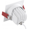 GloboStar LEO-Sq ������� Led Spot Downlight Trimless �8.5x�8.5cm 10W 1300lm 38� Ac 220-240V IP20 �8.5 x �8.5 x �6.6cm - ��������� - ��������� - ����� & Anti-Glare Honeycomb - ������ ����� 4500K - Bridgelux Cob - 5 Years Warranty - (60290)