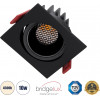 GloboStar LEO-Sq ������� Led Spot Downlight Trimless �8.5x�8.5cm 10W 1300lm 38� Ac 220-240V IP20 �8.5 x �8.5 x �6.6cm - ��������� - ��������� - ����� & Anti-Glare Honeycomb - ������ ����� 4500K - Bridgelux Cob - 5 Years Warranty - (60292)