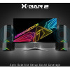 Armaggeddon Detachable Gaming Stereo Soundbar X-Bar 2 - (XBAR2)