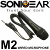Sonic Gear Wired Microphone 6,5MM Jack M2 Black - (M2BLK)