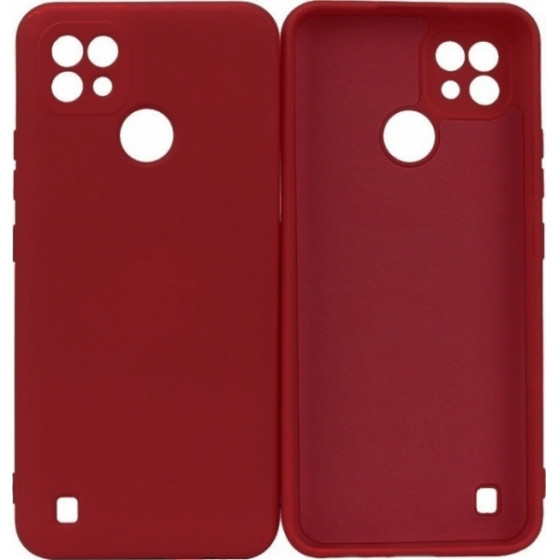 Senso Liquid Realme C21 Burgundy Backcover - (SELIRMC21BU)