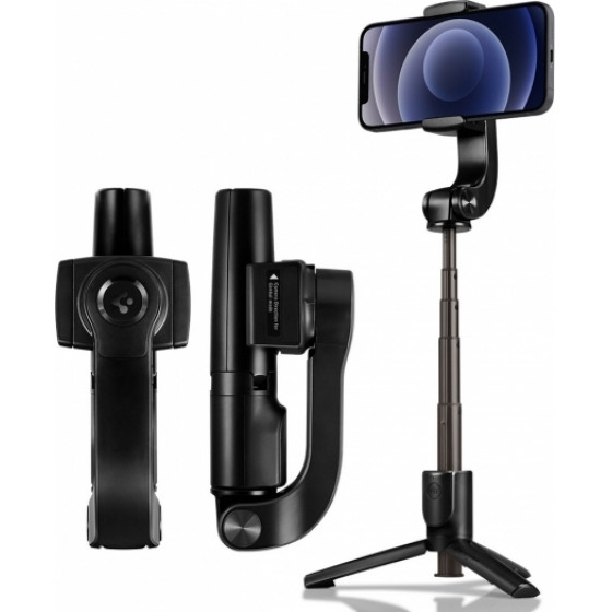 Spigen S610W Gimbal Wireless Selfie Stick Black - (AMP01862)