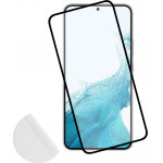 Idol 1991 Tempered Glass Samsung S22 5G 6.1'' 9H 0.25mm 3D Full Glue Semi Curved Finger Unlock Black + Squeezy Card - (5205308305030)