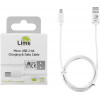 Lime Micro Usb Devices Long Usb 2.4A ��������-Data 1m LUM01 White - (5205308215322)