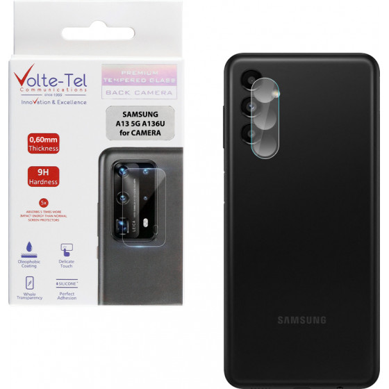 Volte-Tel Tempered Glass Samsung A13 5G A136U 6.5'' 9H 0.60mm For Camera - (5205308305375)