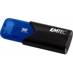 Emtec ������� ������ 32GB Usb 3.2 B110 Click Easy Blue - (ECMMD32GB113)