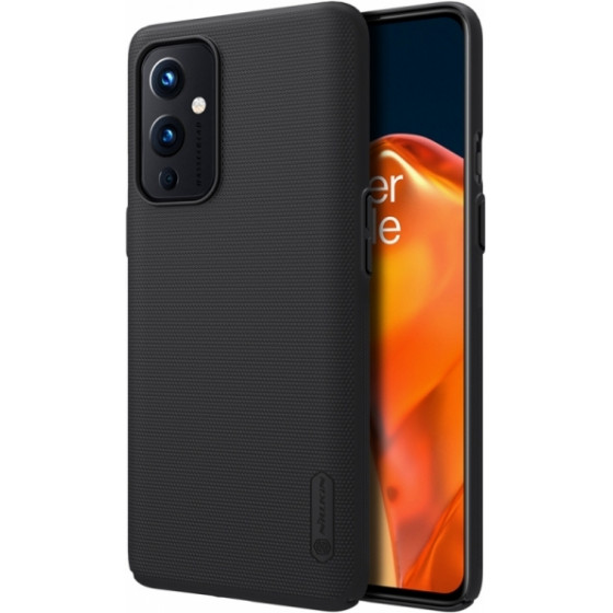 Nillkin Super Frosted Shield Case Oneplus 9 Black Backcover - (N6464)
