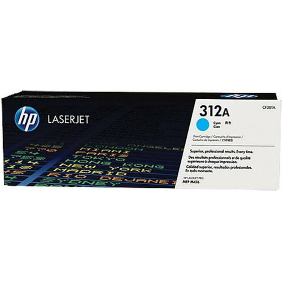 HP TONER CYAN 2.7K - (CF381A)