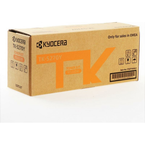 Kyocera Toner TK-5270 Yellow 6K - (1T02TVANL0)