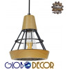 GloboStar AKRON �������� �������� ��������� ������ �������� 1 x E27 ���� ������ �� ��������� ������ �19 x Y22cm - (10001133)