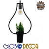 GloboStar FLOWERPOT �������� �������� ��������� ������ �������� 1 x E27 ����� ��������� �� ������������ ���� �27 x Y40cm - (10001210)