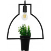 GloboStar FLOWERPOT �������� �������� ��������� ������ �������� 1 x E27 ����� ��������� �� ������������ ���� �34 x Y34cm - (10001209)