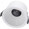 GloboStar PLUTO-B ������� Led Spot Downlight Trimless �10.4cm 15W 1875lm 38� Ac 220-240V IP20 �10.4 x �6.5cm - ��������� - ����� & Anti-Glare Honeycomb - ����� ����� 2700K - Bridgelux Cob - 5 Years Warranty - (60261)