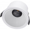 GloboStar PLUTO-B ������� Led Spot Downlight Trimless �10.4cm 15W 1950lm 38� Ac 220-240V IP20 �10.4 x �6.5cm - ��������� - ����� & Anti-Glare Honeycomb - ������ ����� 4500K - Bridgelux Cob - 5 Years Warranty - (60260)